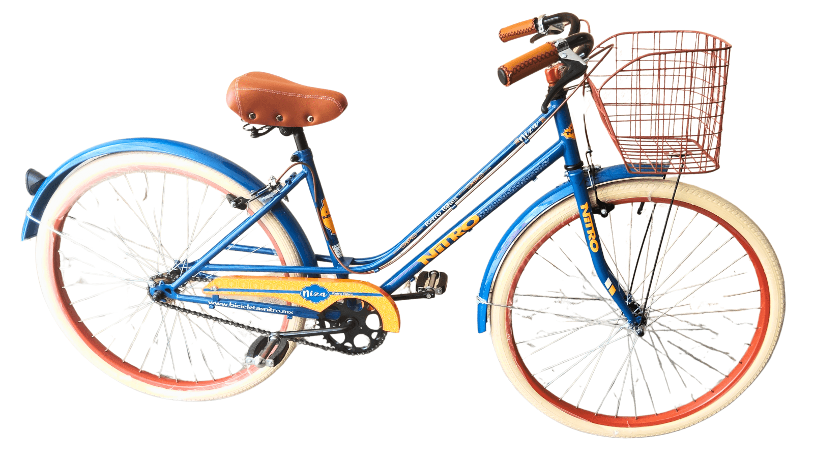 BICICLETA 26 NITRO NIZA AZUL
