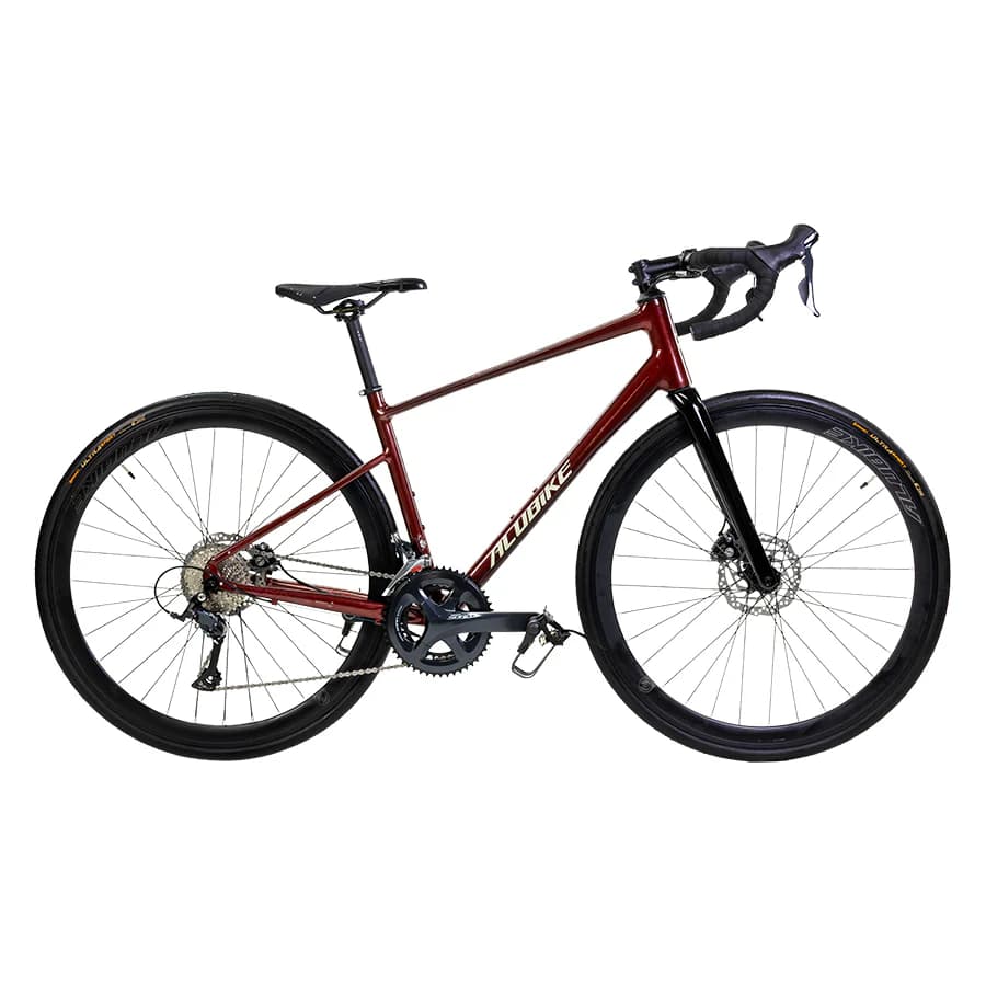 BICICLETA 700 ALUBIKE ONIX VINO